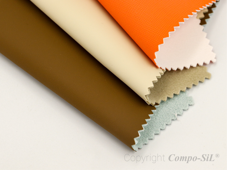 Compo-SiL® Silicone Leather with Fabric offers customizable embossments, colors, and thicknesses to suit diverse marine applications.